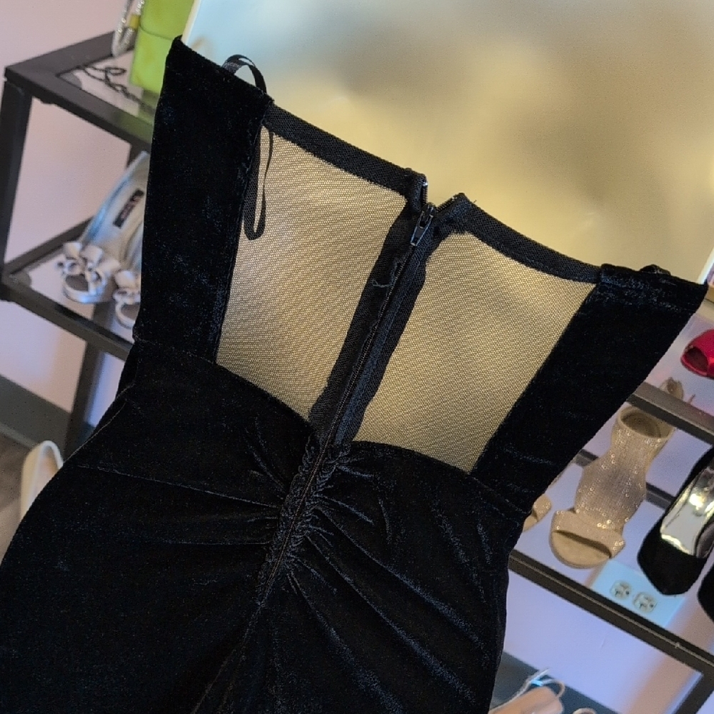 Honey and Rosie Black Dress with Sequin Accents - Picture 13 of 13